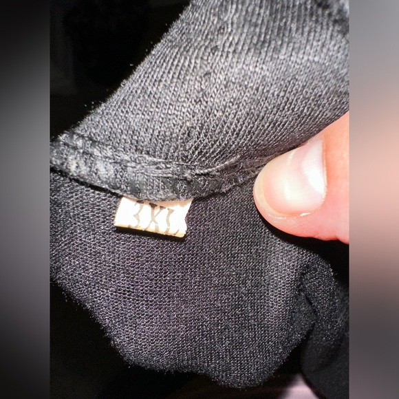 Plus size black duster - Picture 4 of 5